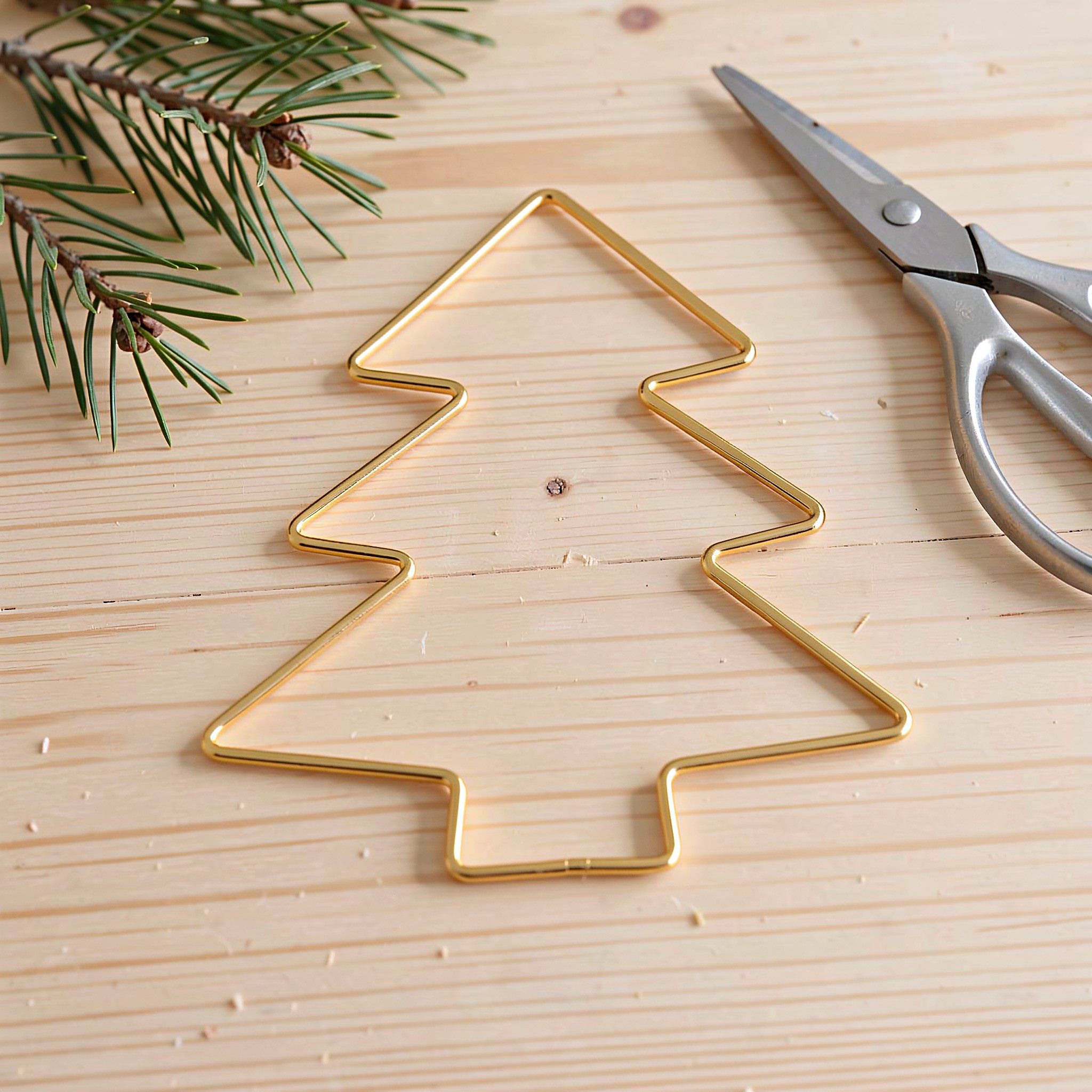 Wreath Form Wire - 4 Pcs Metal Wreath Frame Christmas