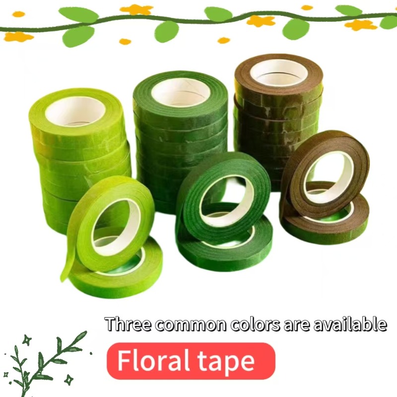 1-12Rolls Green Bouquet Floral - Floral Tape Green recension och pris