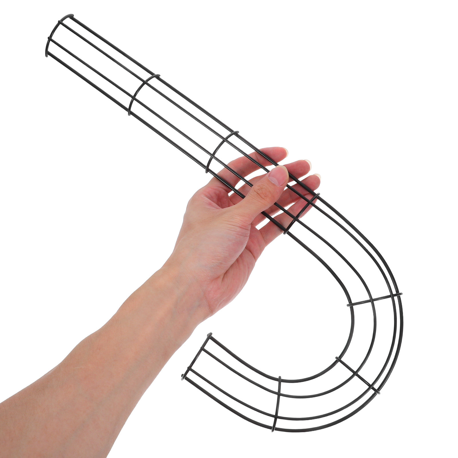 2Pcs Christmas J Shape Wreath  - Wreath Form Wire recension och pris