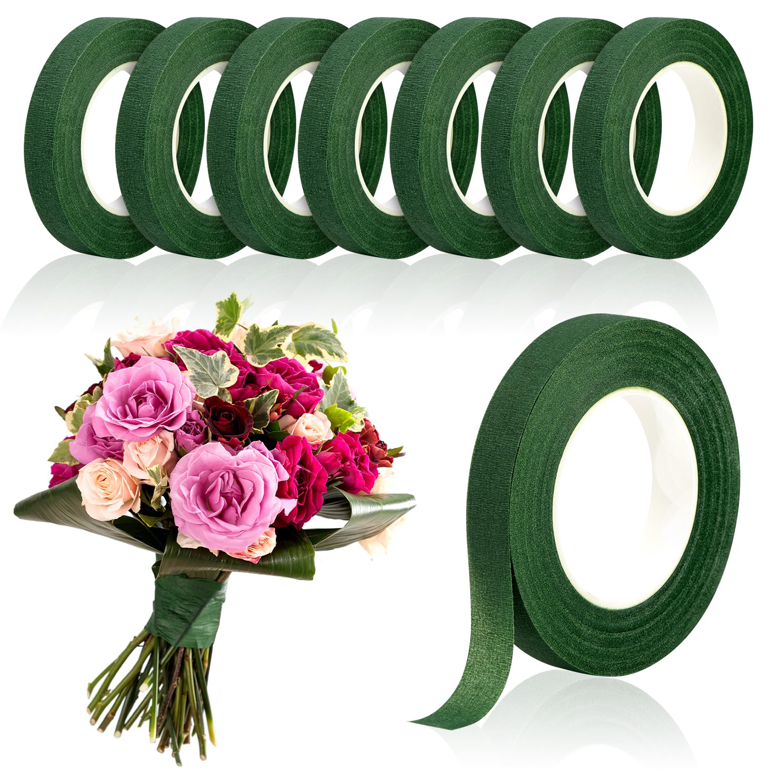 20Yards Green Bouquet Floral T - Floral Tape Green recension och pris