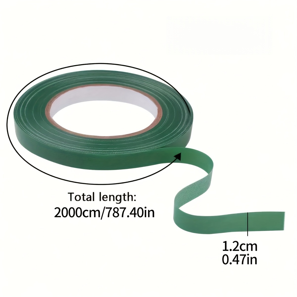 Floral green paper tape, DIY h - Floral Tape Green recension och pris