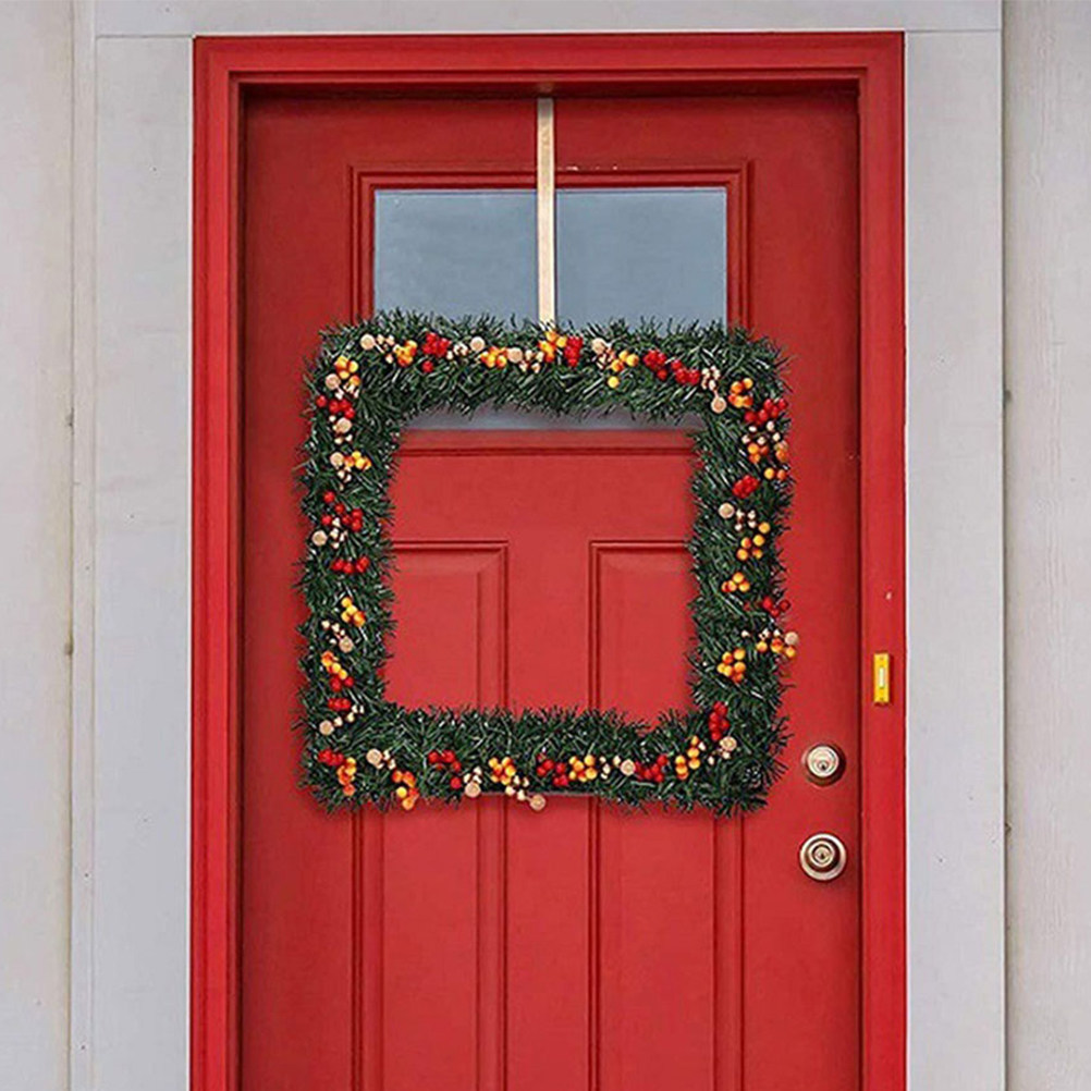 Square Wreath Frame 35x35cm Ir - Wreath Form Wire recension och pris