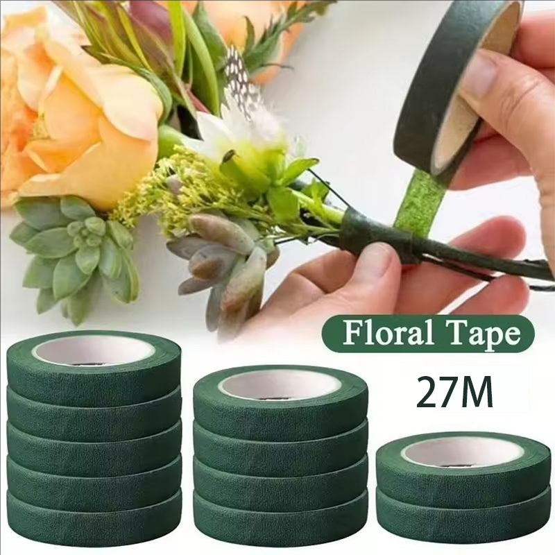 30 Yard 12MM Floral Stem Tape  - Floral Tape Green recension och pris