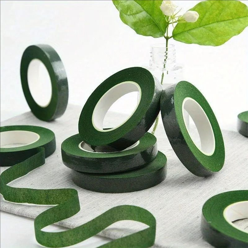30 Yard 12MM Floral Stem Tape  - Floral Tape Green recension och pris