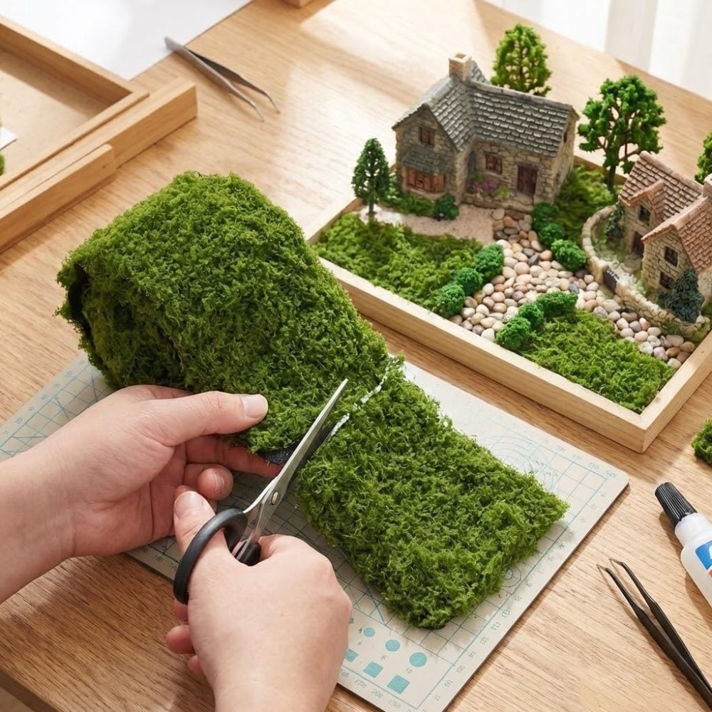 Artificial Moss Mat 30x180cm F - Preserved Moss Sheet recension och pris