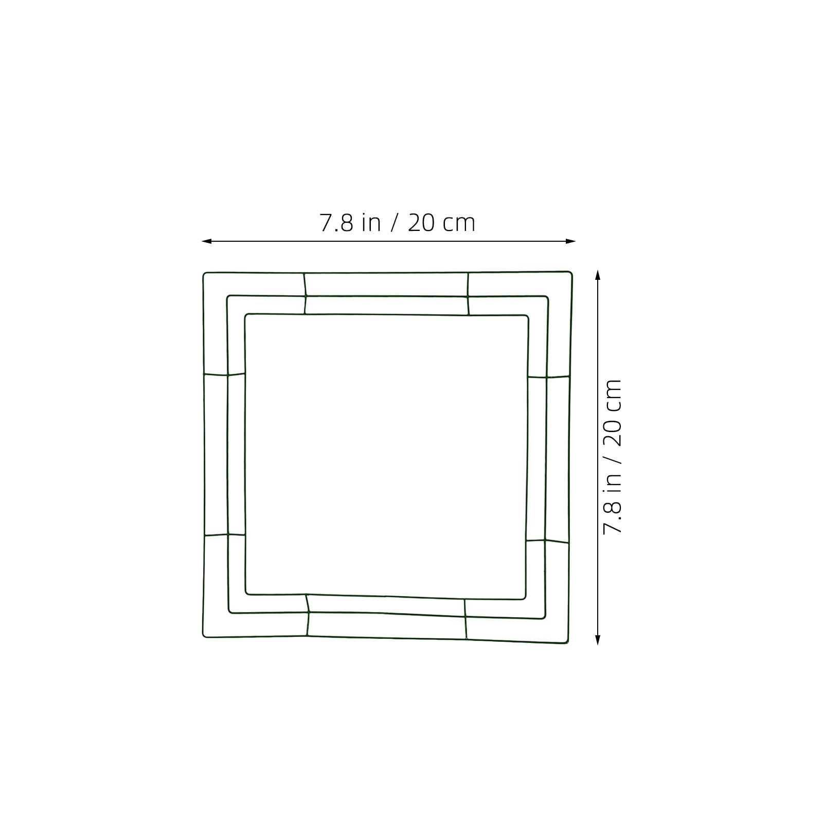 Square Wreath Frame Floral Hoo - Wreath Form Wire recension och pris