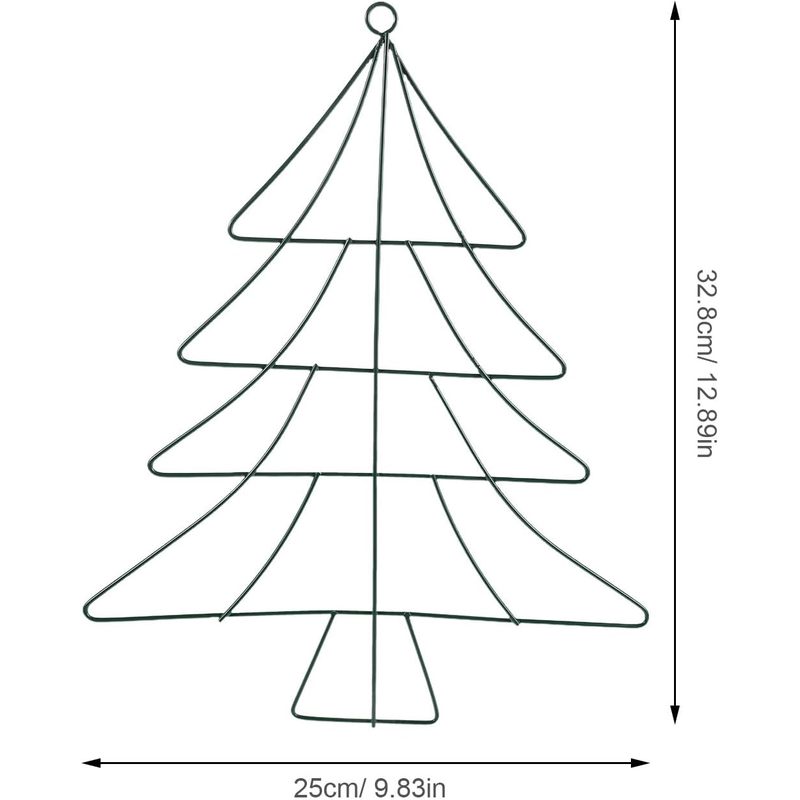 Christmas Tree Shaped Metal Wr - Wreath Form Wire recension och pris