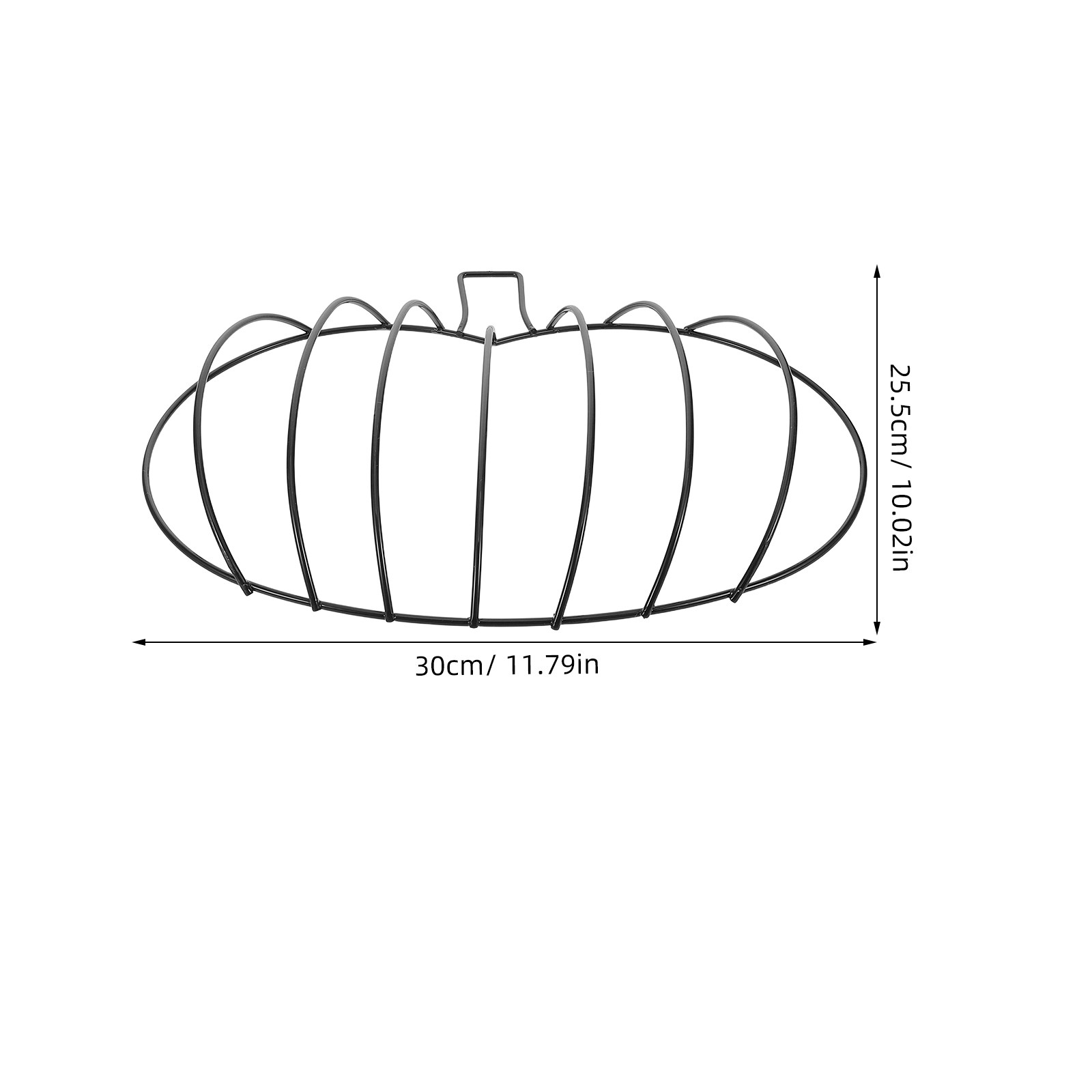 3Pcs Farmhouse Pumpkin Wreath  - Wreath Form Wire recension och pris