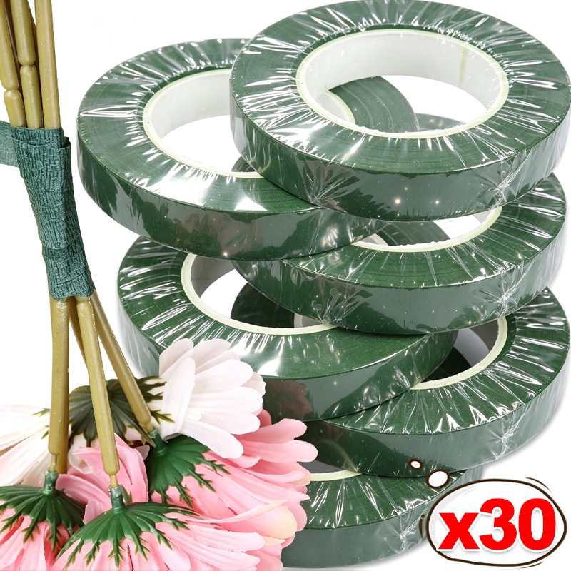 30/1x Gardening Tape Self-Adhe - Floral Tape Green recension och pris